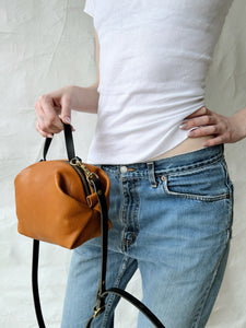small leather shoulder bag