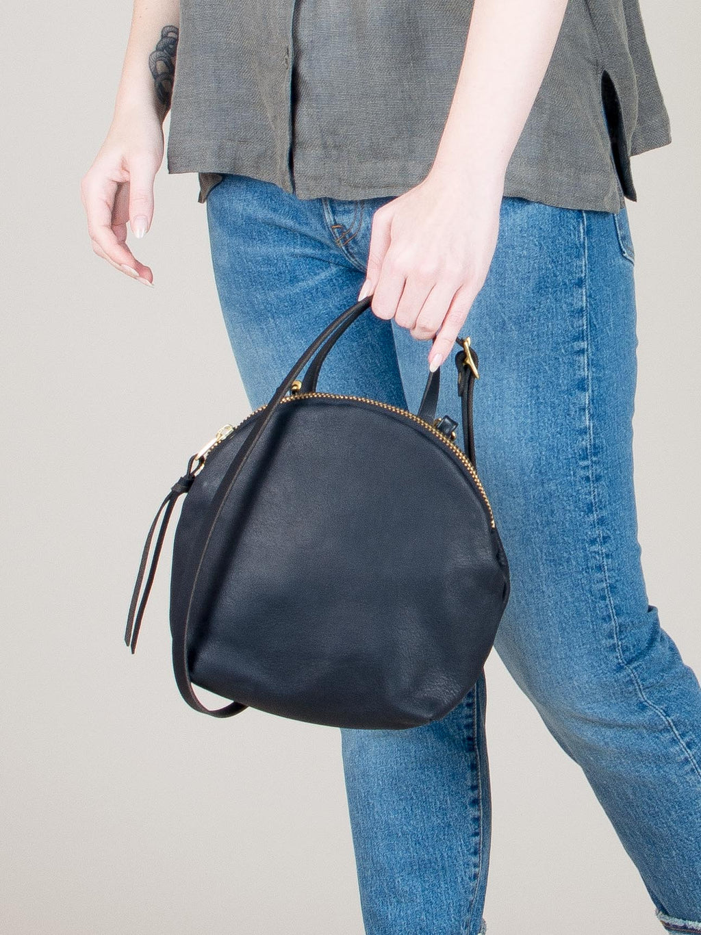 Black Anni Mini leather Shoulder Bag – Eleven Thirty Shop